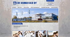 Desktop Screenshot of lvi-vanhatalo.fi